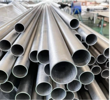 ASTM-B338 Gr7 naadloze titanium buis