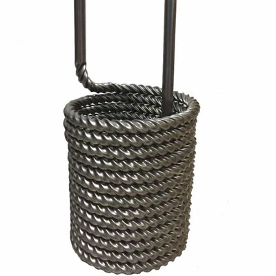 Titanium spiraalbuis voor warmtewisselaar