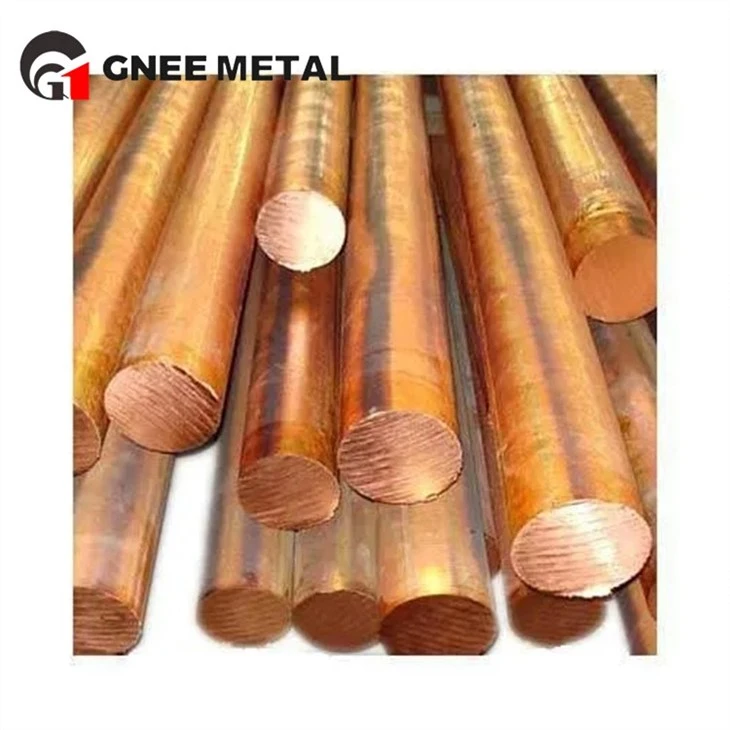 Smooth Solid Copper Rod